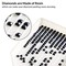 5,000 Pieces Glow in The Dark Diamond Painting Replacement Beads, Resin Square Diamonds Missing Drills Accessories for Diamond Art Accessories (White, Square)